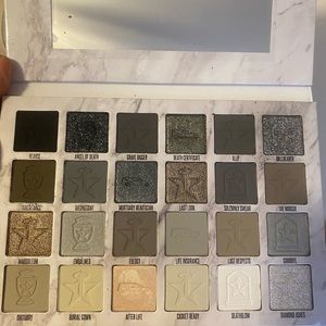 NWOT Jeffrey Star Cremated Eyeshadow Palette